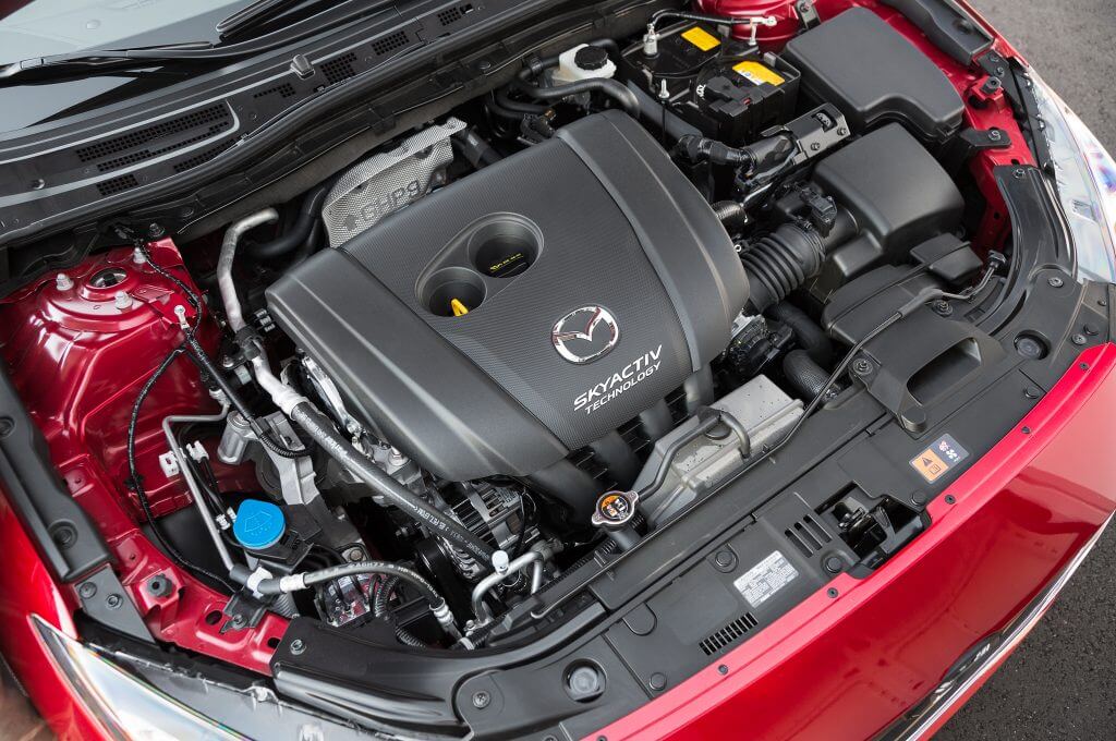 Передовые технологии двигателей на Mazda 3